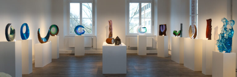 Julia Zimmermann glass sculptures